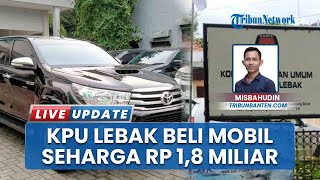 3 Mobil Dinas Baru Rp 1,8 Miliar Terparkir di Garasi Kantor KPU Lebak di Tengah Efisiensi Anggaran