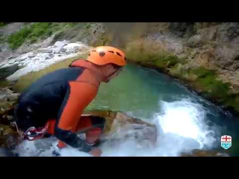 Canyoning tours in Georgia