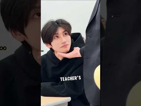 This boy really loves teasing his teacher! 😳
