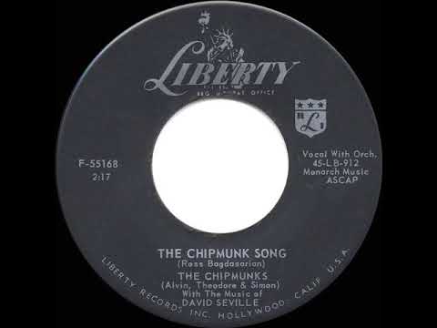 1958 HITS ARCHIVE: The Chipmunk Song - David Seville (original #1 hit single mix)