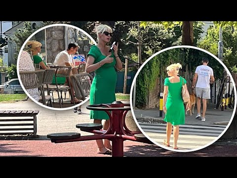 EKSKLUZIVNI PAPARACO Trudna Anja Mit sa dečkom u šetnji, STOMAK U PRVOM PLANU