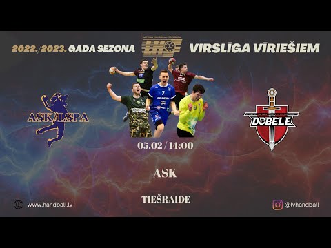 ASK Zemessardze/LSPA - ZRHK TENAX Dobele | Vīriešu handbola virslīga 2022/2023