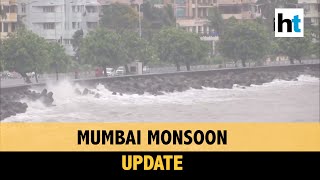 Water-logging, heavy downpour, high tides in Mumbai; IMD issues red alert