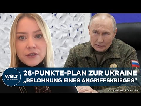 PUTINS KRIEG: 28 Punkte zum Frieden in Ukraine! Russland setzt Forderungen gegen USA durch