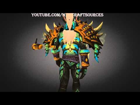 Blood Elf Hunter Tier 15 Armor - Tier 15 set - Patch 5.2