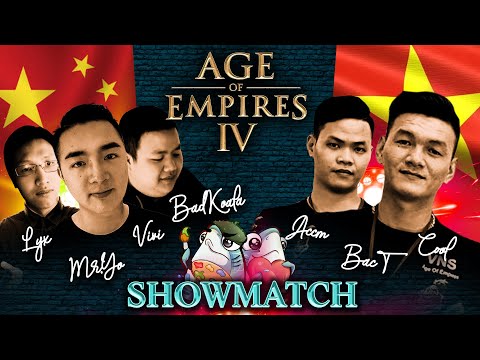 WWP vs Vietnam Legends EPIC 3v3 AoE4 showmatch