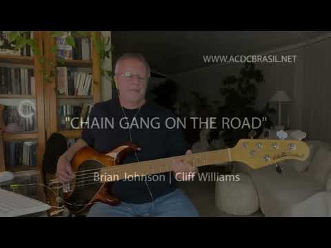 Chain Gang On The Road   Brian Johnson   Cliff Williams bass cover by Jno Bass