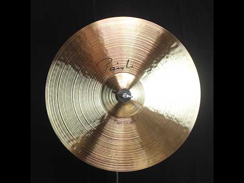 Paiste 17" Signature Fast Crash - 1110g (video demo) image 2