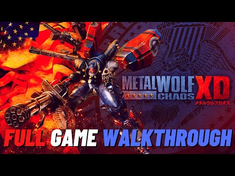 Metal Wolf Chaos XD (PC) - Full Gameplay Walkthrough [No Commentary]