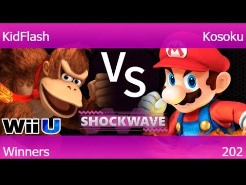 SW 202 - KidFlash (DK) vs Kosoku (Mario) Winners - Smash 4