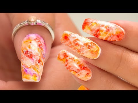 Felt Pen Nail Art - Step By Step Tutorial