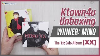 [Ktown4u Unboxing] WINNER: MINO - The 1st Solo Album [XX] 위너 송민호 언박싱