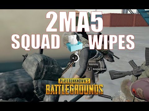 2MA5 PUBG SQUAD WIPING