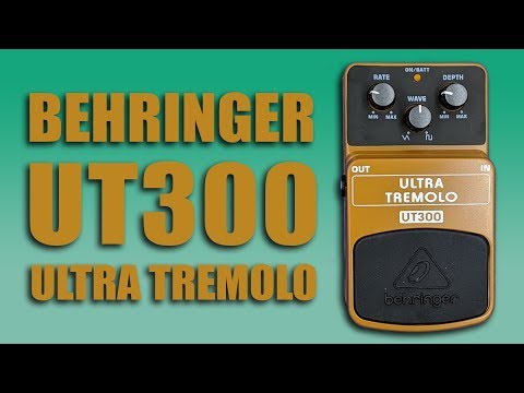 Демонстрация звучания педали эффектов Behringer UT300