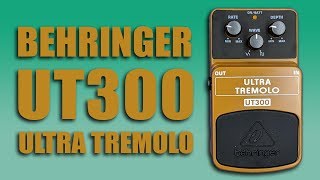 Video thumbnail for Behringer UT300 Ultra Tremolo - Boss TR-2 Clone #behringer by SLÄRP