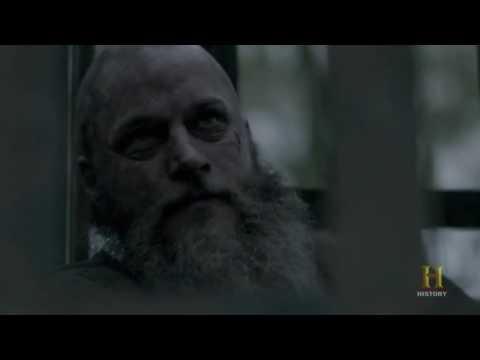 Vikings - S4E15 - Ragnar's speech about the gods with the Seer, best scene.