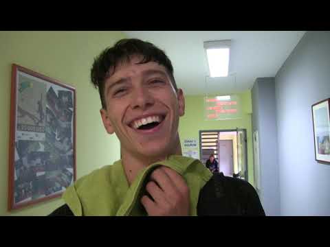 Štěpán Pecák po prohře v 1. kole dvouhry Neride Indoor Open 2019