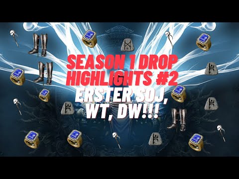 Season 1 Drop Highlights #2, Erster SOJ, WT, DW!!!! abgefahrene Drops! - Diablo 2 Resurrected