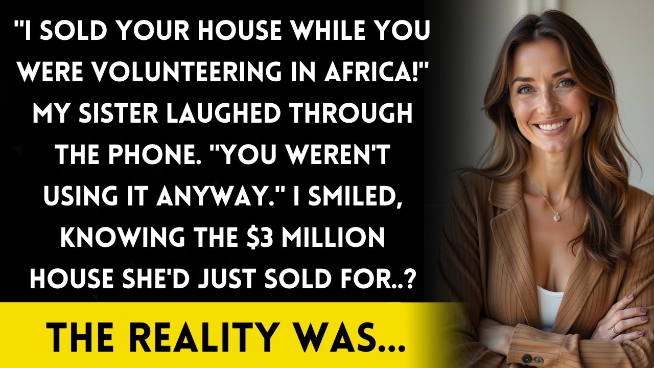 My sister sold my house while I was away. She didn't know what I had hidden inside the walls..."