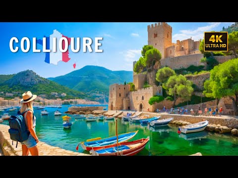 COLLIOURE Walk Tour 🇫🇷 The TOP FRENCH RIVIERA Destination You Can't Miss