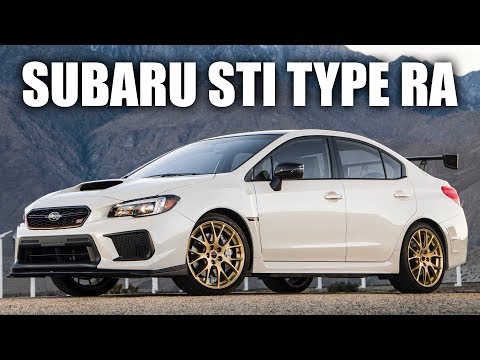 2018年 スバル WRX STI タイプRAレビュー - 5万ドルのSTI (2018 Subaru WRX STI Type RA Review - The $50,000 STI)