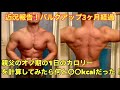 【近況報告】バルクアップ3か月の成果は?そして親父のオフ期の1日の消費カロリーを計算してみた!