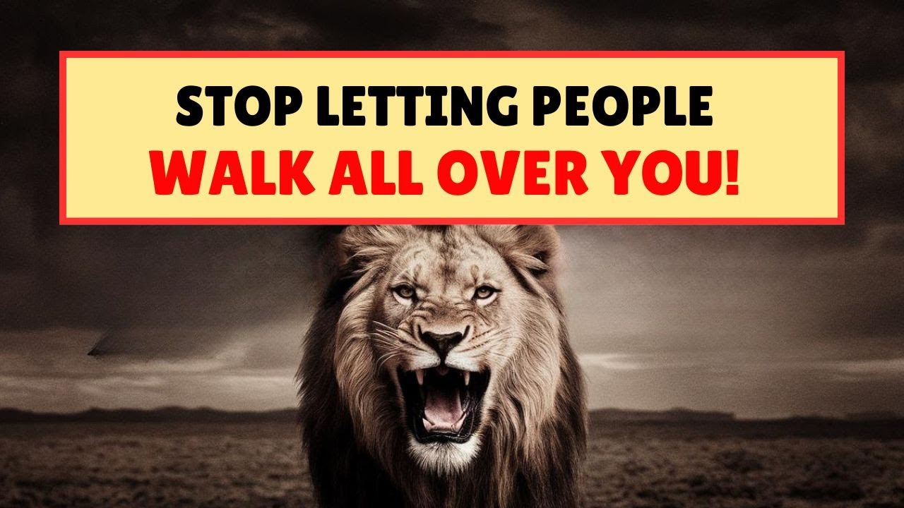 STOP Being a Doormat: LEARN to Set Boundaries