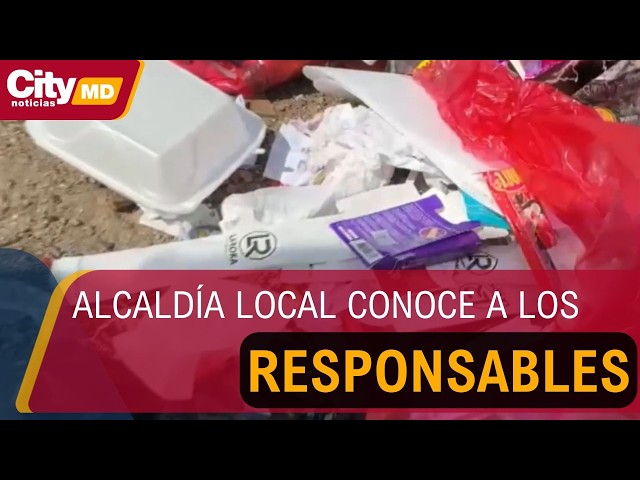Intervienen punto crítico por arrojo de residuos médicos en Antonio Nariño