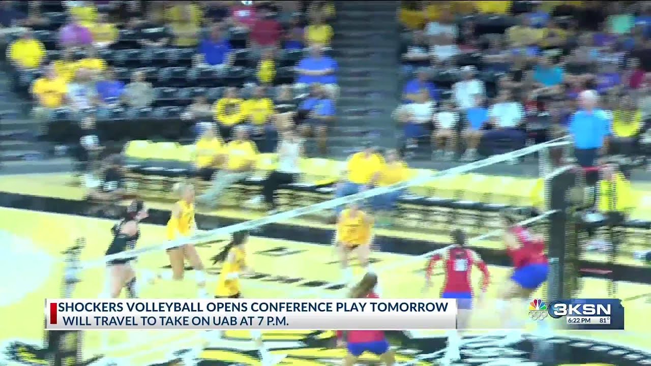 Shockers volleyball set to open conference play on Friday