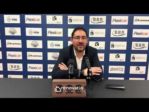 Press conference by Lolo Encinas // Flexicar Fuenlabrada vs. Grupo Alega Cantabria