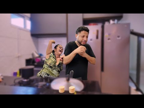 Dei paçoca de natal pra mainha