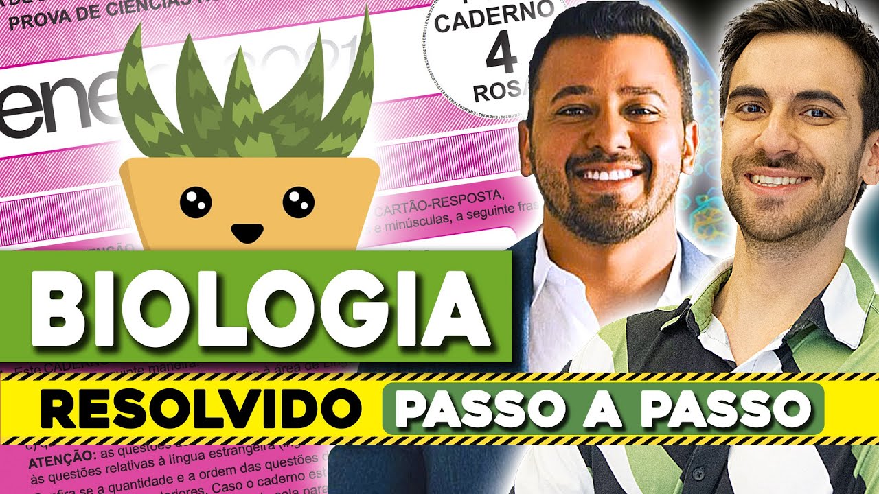 🍀 CORREÇÃO COMPLETA BIOLOGIA #Enem 2021: Questões resolvidas PASSO A PASSO (prof. Victor Tibúrcio)
