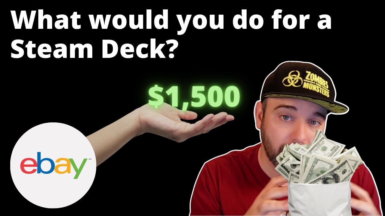 I went looking on eBay for a Steam Deck... can I really give money to scalpers