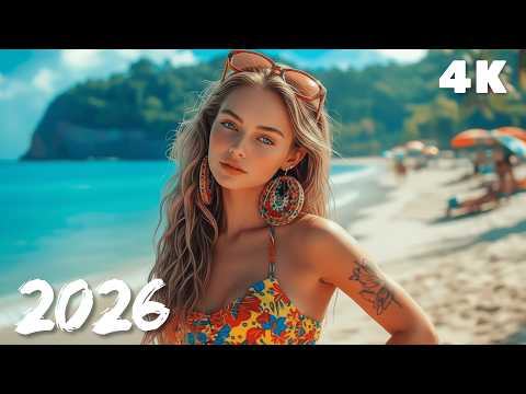 Ocean Breeze 🌬️ Chill Deep House Tropical Summer 4K UHD 2026 | Blue Shore Beats
