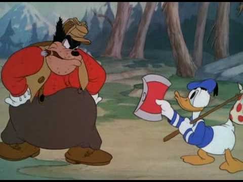Donald duck says god damn stupid n*****