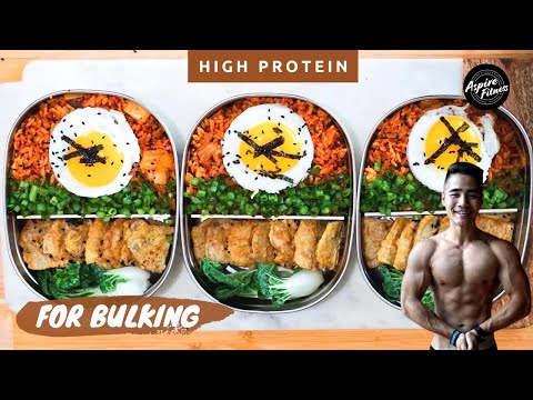 Korean Meal Prep Recipes | Meal Prep For BULKING | Healthy Asian Meal Prep Ep 13.