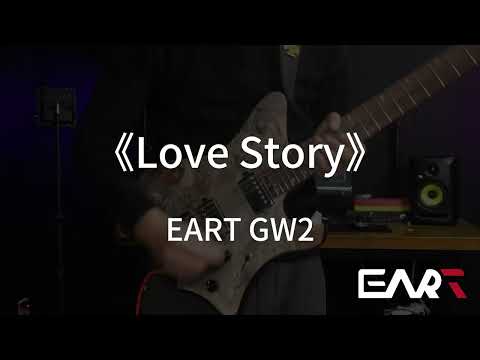 Eart GW2 Headless Electric Guitar, Right Handed, Roasted Padauk+Poplar Burl Body, 24 Stainless Steel Frets image 11
