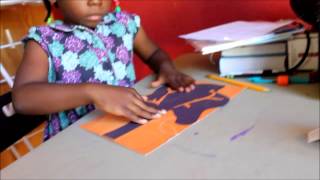 Homeschool Fall Craft: Button Tree