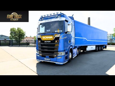 ETS2 1.47 | Pro Mods 2.65 | Dusseldorf(D) To Wiesbaden(D) | Scania S660 Gameplay
