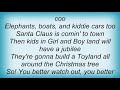 Andy Williams - Santa Claus Is Coming To Town Lyrics