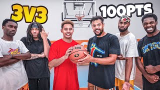 Crazy 3v3 Basketball But To 100 Points!