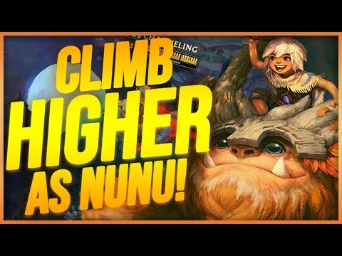 HOW TO CARRY YOUR WAY OUT OF LOW ELO AS NUNU! HOW TO DOMINATE EP. 58