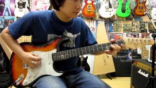 Video thumbnail for Fretlight Fg-421 Guitar Drive Sound by chatreeo
