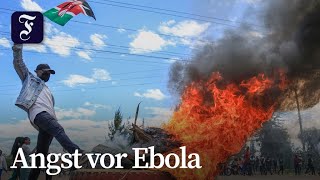 Kenianer protestieren gegen US-Quarantänestation
