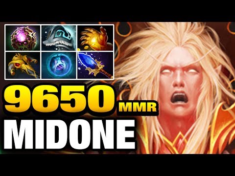 MidOne Dota 2 [Invoker] 9650mmr 10k is so Close