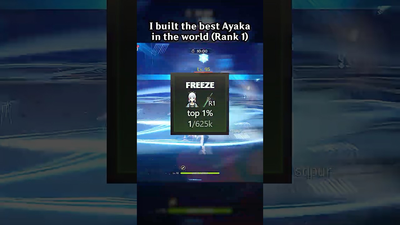 I Built the Best Ayaka in the World (Rank 1)