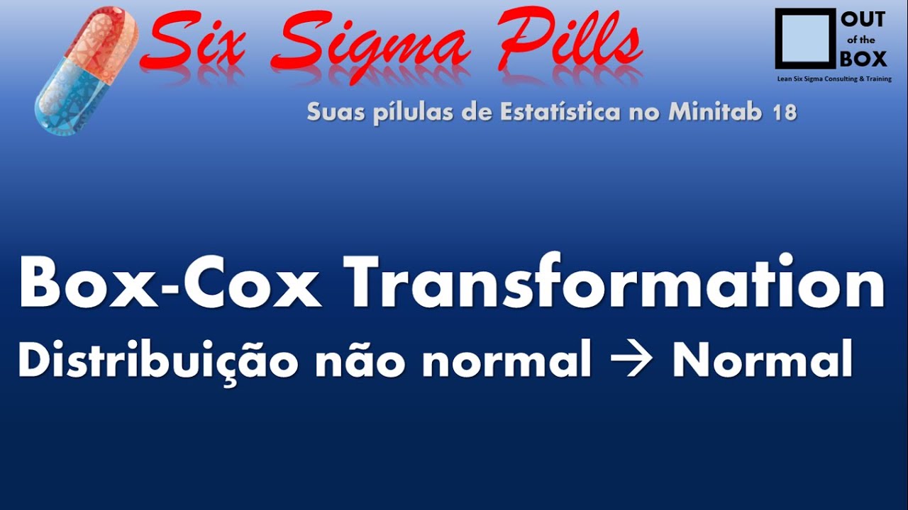 Transformação de Box-Cox - Dados Não Normais