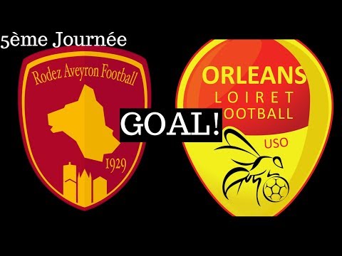 Rodez AF - US Orléans [2-2] (Goal 78') by Hicham Benkaid