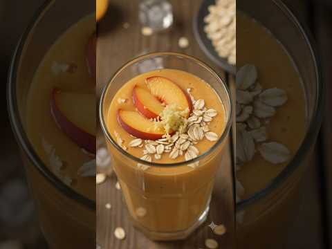 Smuti bomba od breskve, šargarepe i đumbira 🍑🥕