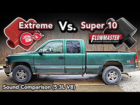 Cherry Bomb Extreme vs. Flowmaster Super 10 - Which sounds better? - 5.3 V8